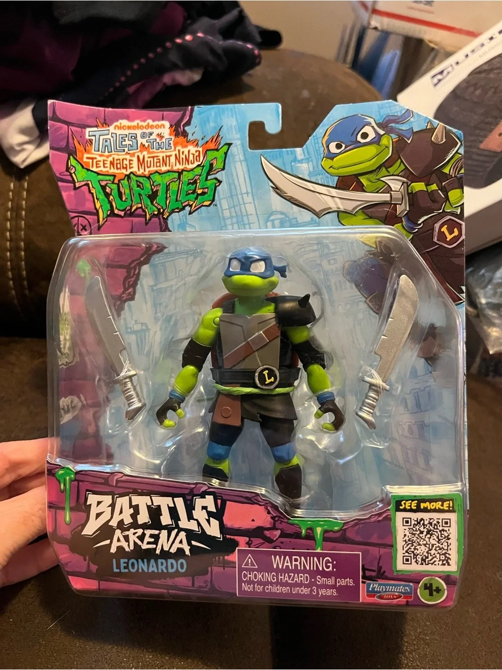 Tales of the Teenage Mutant Ninja Turtles Leonardo Action Figure - Blue & Green